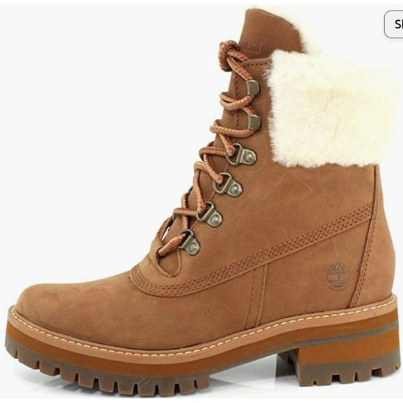 NEW IN A BOX - Timberland Courmayeur Valley 6" Waterproof, Wheat Nubuck Size 8 - Picture 4 of 7